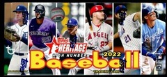 2022 Topps Heritage Baseball High Number - Hobby Box
